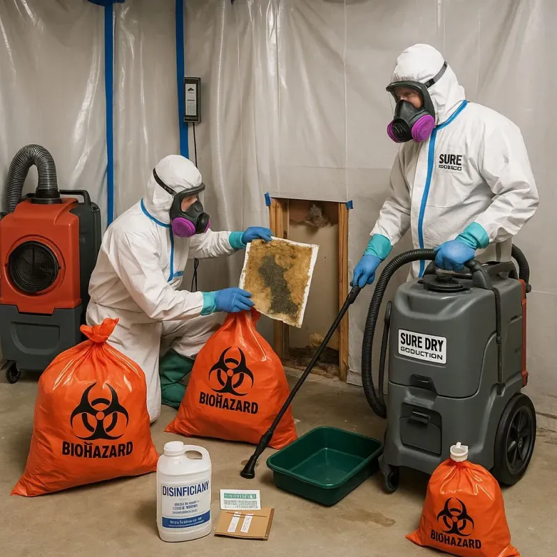 Contaminated Water Handling Protocols process in Troutman, NC