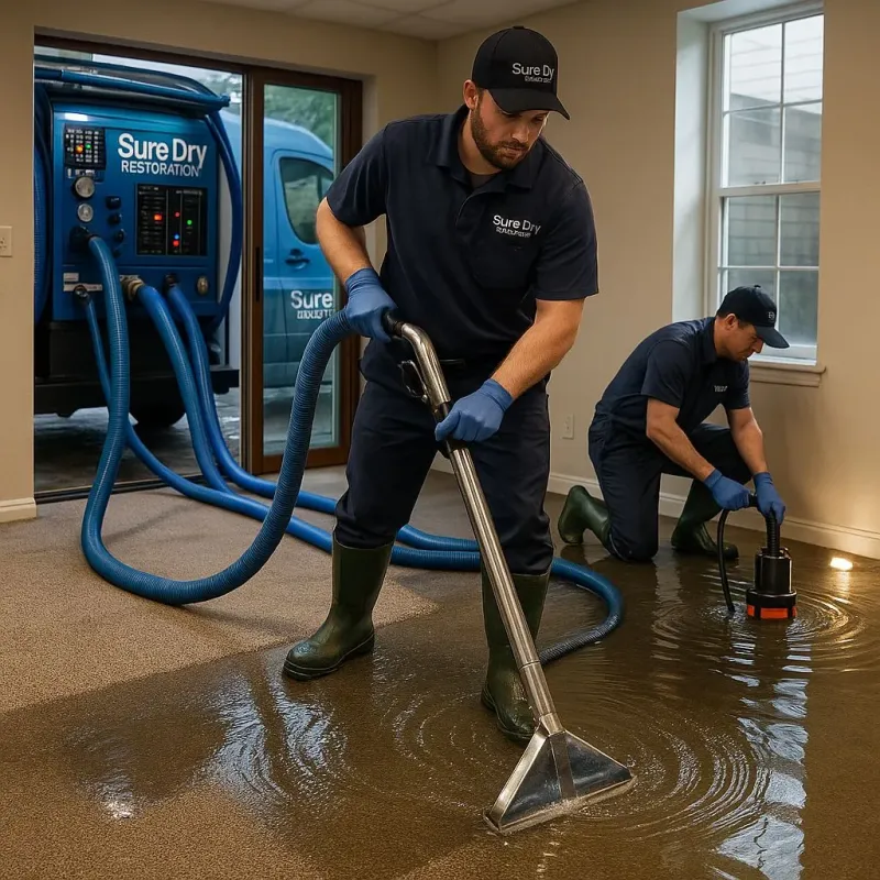 Water Extraction and Removal process in Troutman, NC